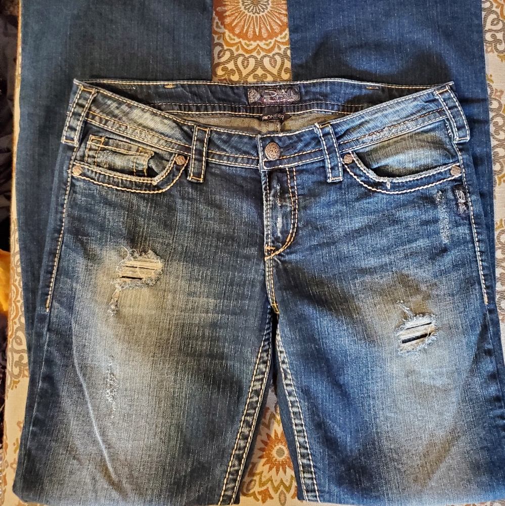 Silver Jeans!!